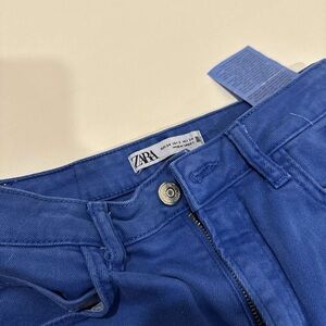 Zara Vibrant Blue Jeans (2)